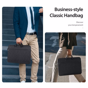 DUX DUCIS LBTC kannettavan tietokoneen laukku 14-15,4', vaakasuora käsilaukku, tummansininen
