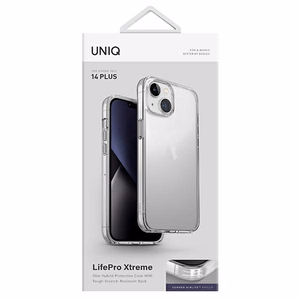 Uniq LifePro Xtreme kotelo iPhone 14 Plus - läpinäkyvä