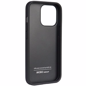 Audi Synthetic Leather iPhone 13 Pro / 13 6.1" black/black hardcase AU-TPUPCIP13P-TT/D1-BK