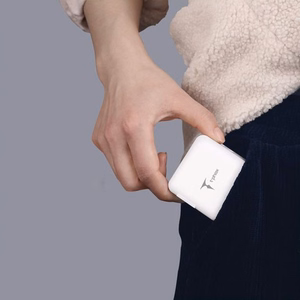 SEINÄLATURI T-PHOX MEGA T-PP09 GAN PD 65W USB/USB-C VALKOINEN