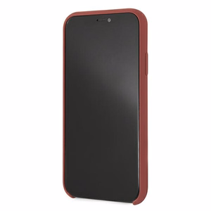 Mercedes Silicone Line iPhone Xr kotelo - punainen