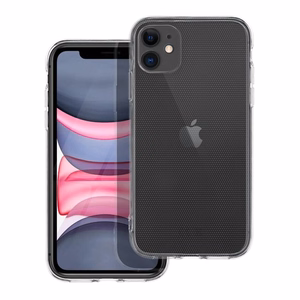 Läpinäkyvä Suojakuori iPhone 11:lle 2 mm (kameransuoja)