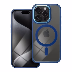 Suojakuori iPhone 15 PRO:lle Color Edge Mag Cover yhteensopiva MagSafe sininen