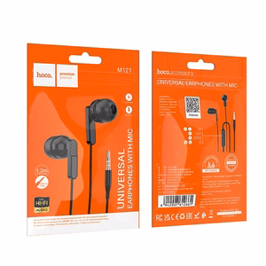 Hoco M121 handsfree-kuulokkeet 3,5mm - musta