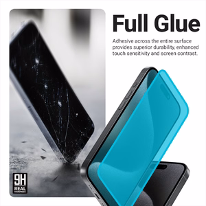 Crong 3D Armor Glass tempered-glass screen protector for iPhone 17 Pro Max, with installation frame