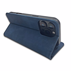 Smart Suede -suojakuori Xiaomi Redmi A5 Global:lle (173,45 x 79,35 x 8,45) laivastonsininen