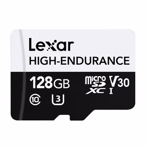 Lexar High-Endurance microSDHC/microSDXC 128 GB -muistikortti