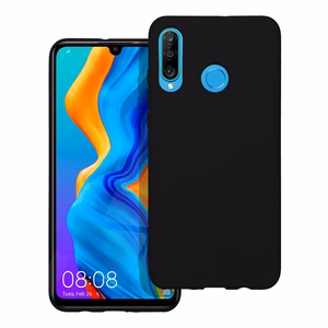 Silikoninen Suojakuori Huawei P30 Lite:lle musta