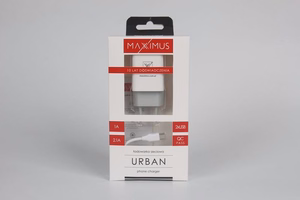 Seinälaturi Maxximus Urban 2.1A Micro USB, 2xUSB