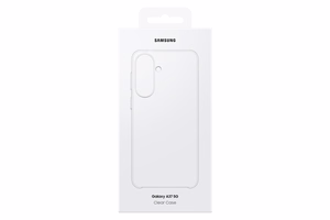 QA376CTE Clear Case suojakuori Samsung Galaxy A37, läpinäkyvä