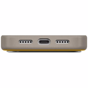 Uniq Lyden DS Suojakuori iPhone 17 Pro:lle Magclick Charging - keltainen-harmaa