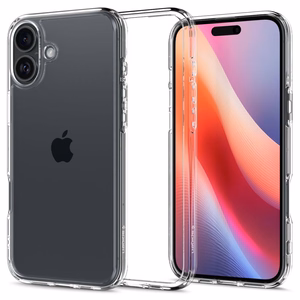 Suojakuori SPIGEN Ultra Hybrid ACS08069 iPhone 16 Pluslle - Crystal Clear