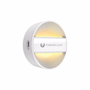 LED yövalo pyöreä PURE FLC-20 ALMA PIR valkoinen 500mAh Forever Light