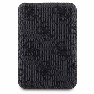 Guess 4G Metal Logo kotelo iPhone 13 Pro Max + 5000mAh MagSafe varavirtalähde - musta