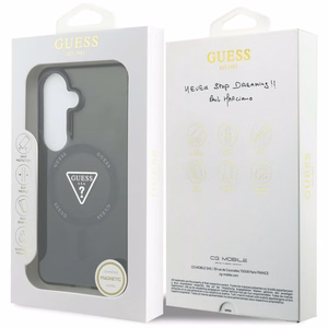 Guess IML Gradient Triangle MagSafe Suojakuori Samsung Galaxy S26:lle musta