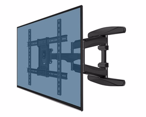 Esperanza ERW021 CRONOS 2.16 m (85") TV mount Black