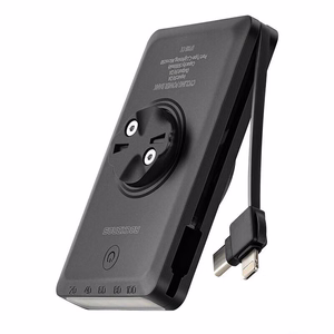 Rockbros JP008 pyörän etuvalo varavirtalähteellä 5000mAh 150lm IPX6 - musta