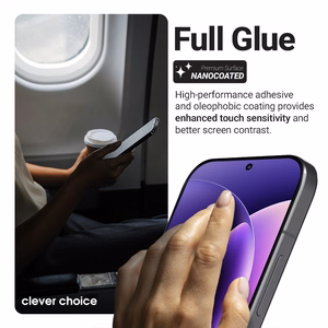 Crong 3D Armour Glass Lite full-adhesive tempered-glass screen protector for Realme 16 Pro 5G