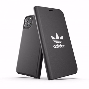 Adidas OR Booklet Case Basic iPhone 11 Pro Maxille - musta ja valkoinen