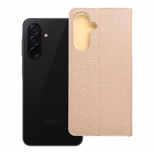 Läppäsuojakuori Samsung A26 5G:lle Luna Book Gold kultainen