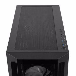 Kotelo CHIEFTEC APEX ARGB, MidiTower, ei sisälly, ATX, MicroATX, MiniITX, musta, GA-01B-TG-OP