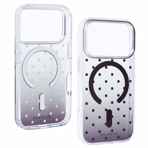 Liavec Bubble -suojakuori iPhone 18 Pro Max / 17 Pro Max -puhelimelle, viininpunainen