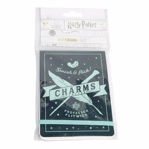 Harry Potter taskumuistikirja kuminauhalla, 13,5 × 9,5 cm