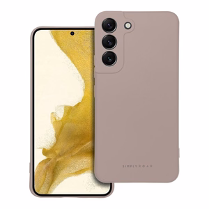 ROAR Space Suojakuori Samsung S22:lle puuteriinen vaaleanpunainen