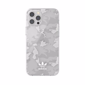 Adidas OR SnapCase Camo kotelo iPhone 12 Pro Max - läpinäkyvä - läpinäkyvä