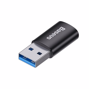 Adapter Baseus Ingenuity Series USB-A3.1 to Type-C OTG black ZJJQ000101
