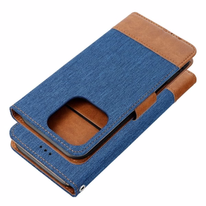 Läppäsuojakuori iPhone 16 PLUS:lle Jeans Book sininen