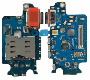 Flex Samsung S921 S24 latauspistoke, mikrofoni, SIM-lukija alkuperäinen (service pack)