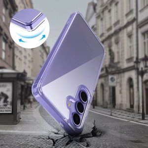 Tech-Protect FlexAir Hybrid Suojakuori Samsung Galaxy S25 Edge:lle - Läpinäkyvä