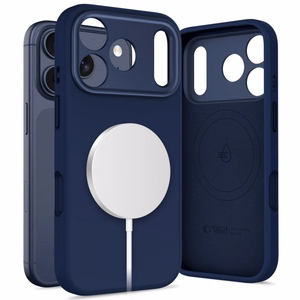 Tech-Protect Uniq MagSafe Suojakuori iPhone 17 Pro Max:lle - Laivastonsininen