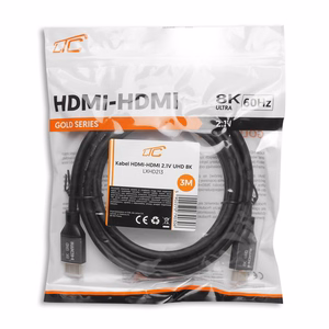 HDMI-HDMI Kaapeli v2.1 8K 3m Musta