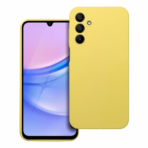 Silikoninen Suojakuori Samsung A15 5G / A15 4G:lle 2mm keltainen