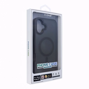 X-ONE Dropguard Magneettinen Suojakuori Air (MagSafe yhteensopiva) - Apple iPhone 16 Plus:lle musta