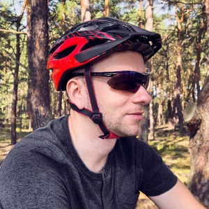 Rockbros 10003 polarisoidut pyöräilylasit - mustat