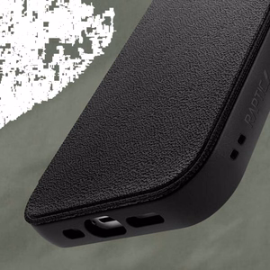 Raptic X-Doria Urban Folio suojakuori laitteelle iPhone 14 Plus, läppämallinen, musta