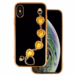 Trend Suojakuori iPhone X/XS:lle - design 2 - musta