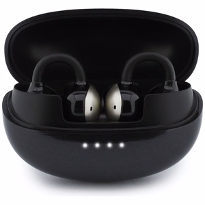 Wireless earphones OWS Guess Metalic Finish Electropated Parts Classic Logo black