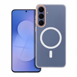 Suojakuori Xiaomi 17:lle, Go Orange MagSafe-yhteensopiva, läpinäkyvä