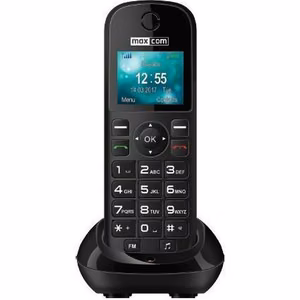 MAXCOM MM35D SE -matkapuhelin ikäihmisille, musta