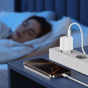 Tech-Protect NCA20 PD 20W QC3.0 USB-A / USB-C Seinälaturi - Valkoinen