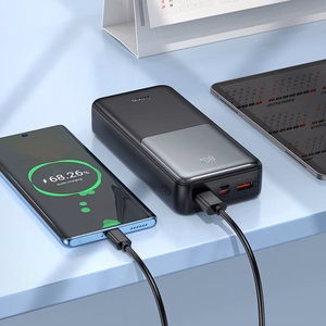 Hoco J136A varavirtalähde 22,5W+PD 20W 20000 mAh musta