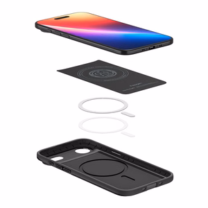 Spigen Thin Fit Mag Magsafe Suojakuori iPhone 17 Air:lle musta