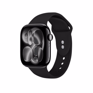 Crong Liquid Apple Watch band, 44/45/46/49 mm, black