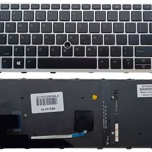 Näppäimistö HP Elitebook 730, 735, 830 G5/G6, with backlight and trackpoint