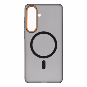 Suojakuori Samsung S26 PLUS:lle Go Orange, yhteensopiva MagSafen kanssa, musta