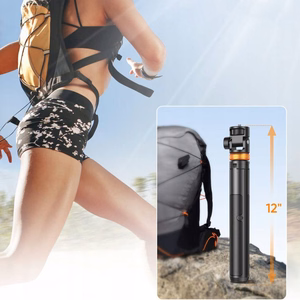 Tech-Protect L03S Bluetooth selfie stick with remote control, tripod up to 148cm and head 180 - black